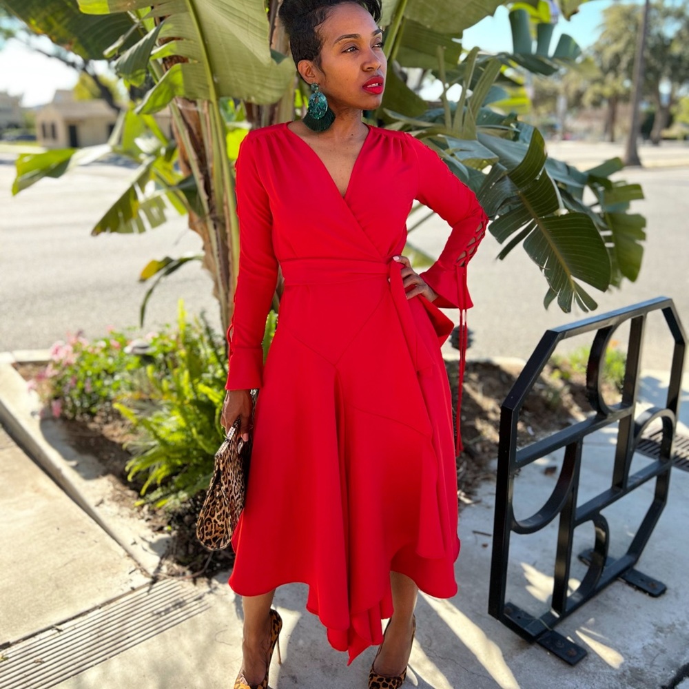 BCNovaMarie Original Rosa Pocketed Wrap Dress
